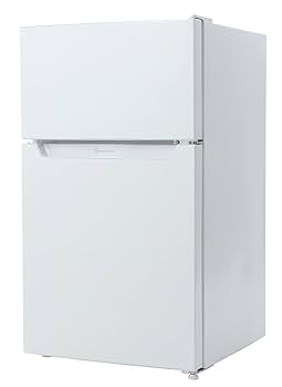 Amazon | TOHOTAIYO 2ドア冷蔵庫 87L 直冷式 (ホワイト